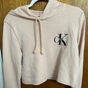 Light pink cropped sweater